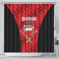 Bahrain Cricket Shower Curtain Come On Team Bahrain