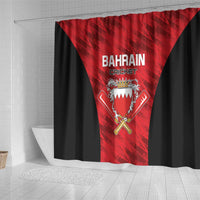 Bahrain Cricket Shower Curtain Come On Team Bahrain