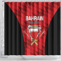 Bahrain Cricket Shower Curtain Come On Team Bahrain