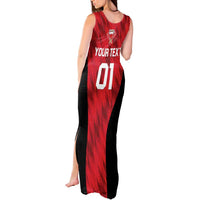 Custom Bahrain Cricket Tank Maxi Dress Come On Team Bahrain - Wonder Print Shop