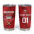 Custom Bahrain Cricket Tumbler Cup Come On Team Bahrain - Wonder Print Shop