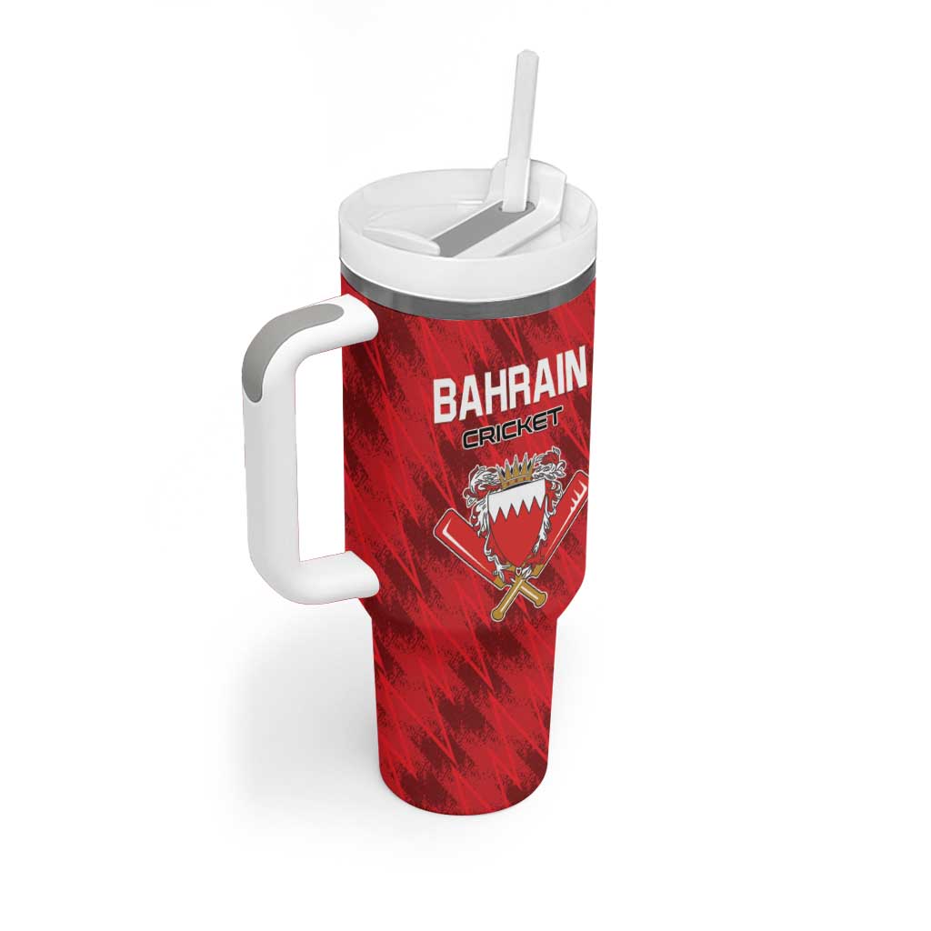Custom Bahrain Cricket Tumbler With Handle Come On Team Bahrain - Wonder Print Shop