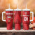 Custom Bahrain Cricket Tumbler With Handle Come On Team Bahrain - Wonder Print Shop