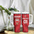 Custom Bahrain Cricket Tumbler With Handle Come On Team Bahrain - Wonder Print Shop