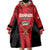 Custom Bahrain Cricket Wearable Blanket Hoodie Come On Team Bahrain - Wonder Print Shop
