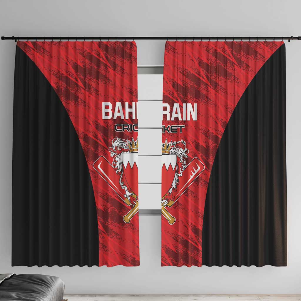 Bahrain Cricket Window Curtain Come On Team Bahrain - Wonder Print Shop