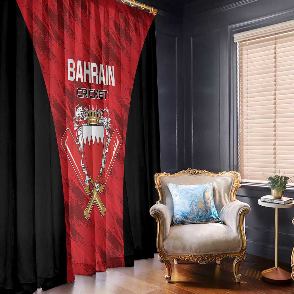 Bahrain Cricket Window Curtain Come On Team Bahrain - Wonder Print Shop
