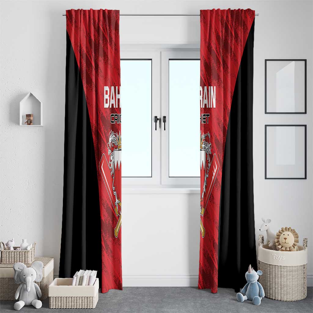 Bahrain Cricket Window Curtain Come On Team Bahrain - Wonder Print Shop