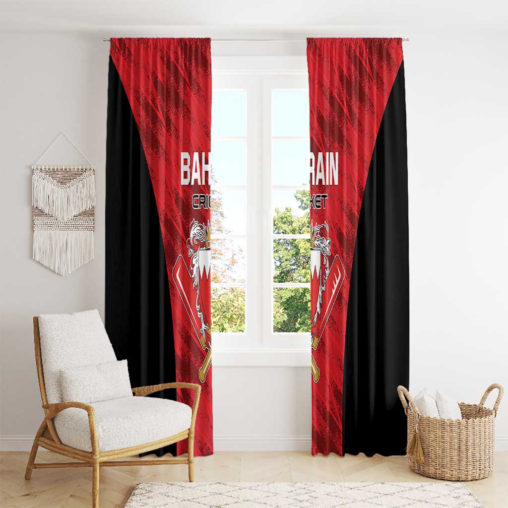 Bahrain Cricket Window Curtain Come On Team Bahrain - Wonder Print Shop