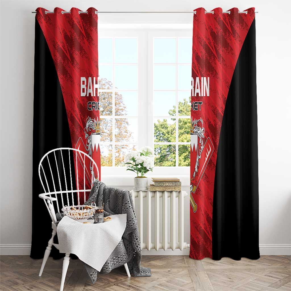 Bahrain Cricket Window Curtain Come On Team Bahrain - Wonder Print Shop