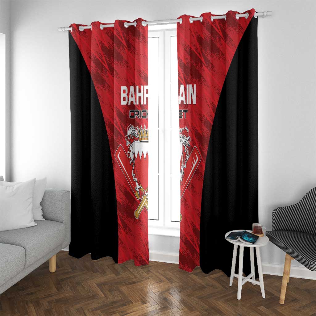 Bahrain Cricket Window Curtain Come On Team Bahrain - Wonder Print Shop