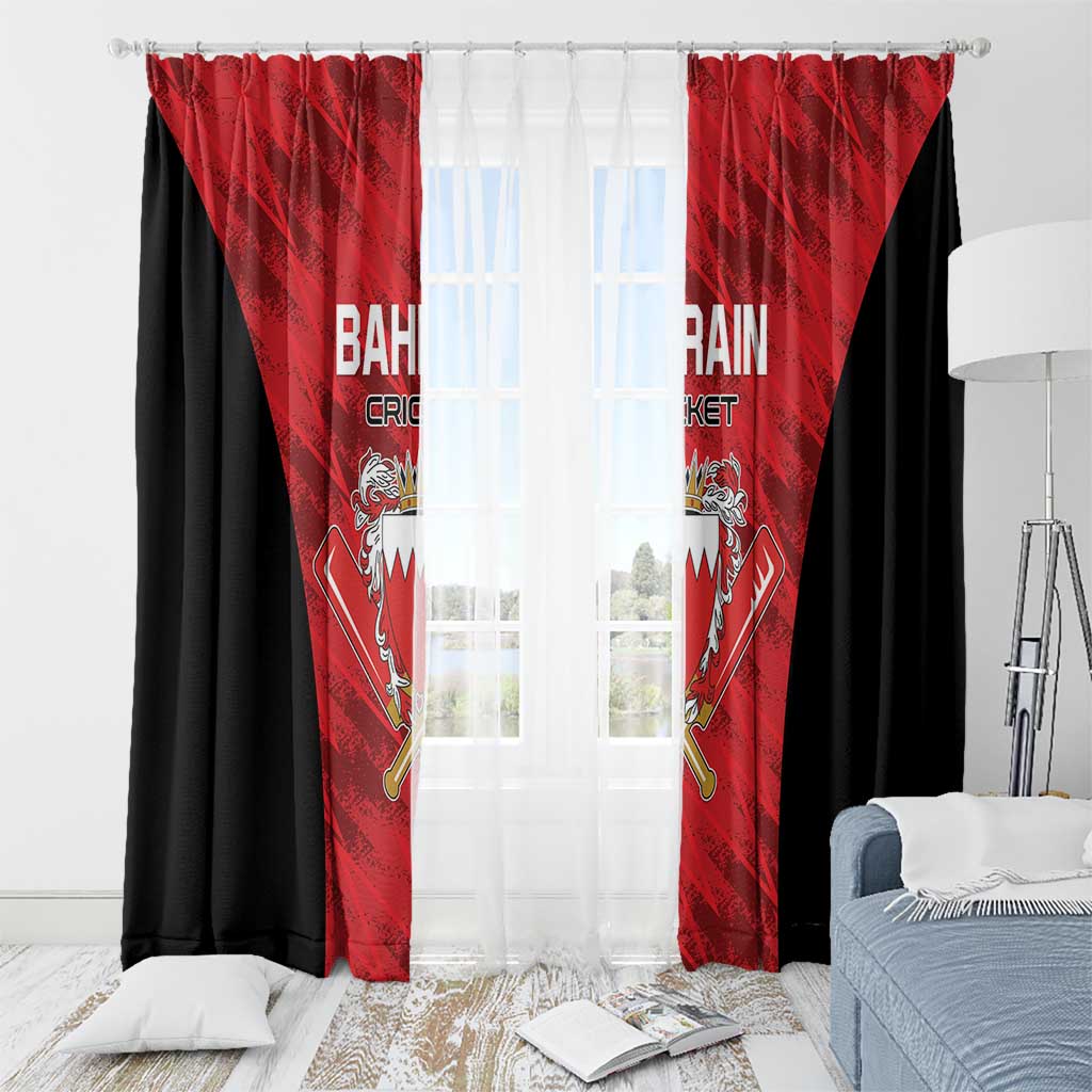 Bahrain Cricket Window Curtain Come On Team Bahrain - Wonder Print Shop