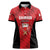 Custom Bahrain Cricket Women Polo Shirt Come On Team Bahrain - Wonder Print Shop