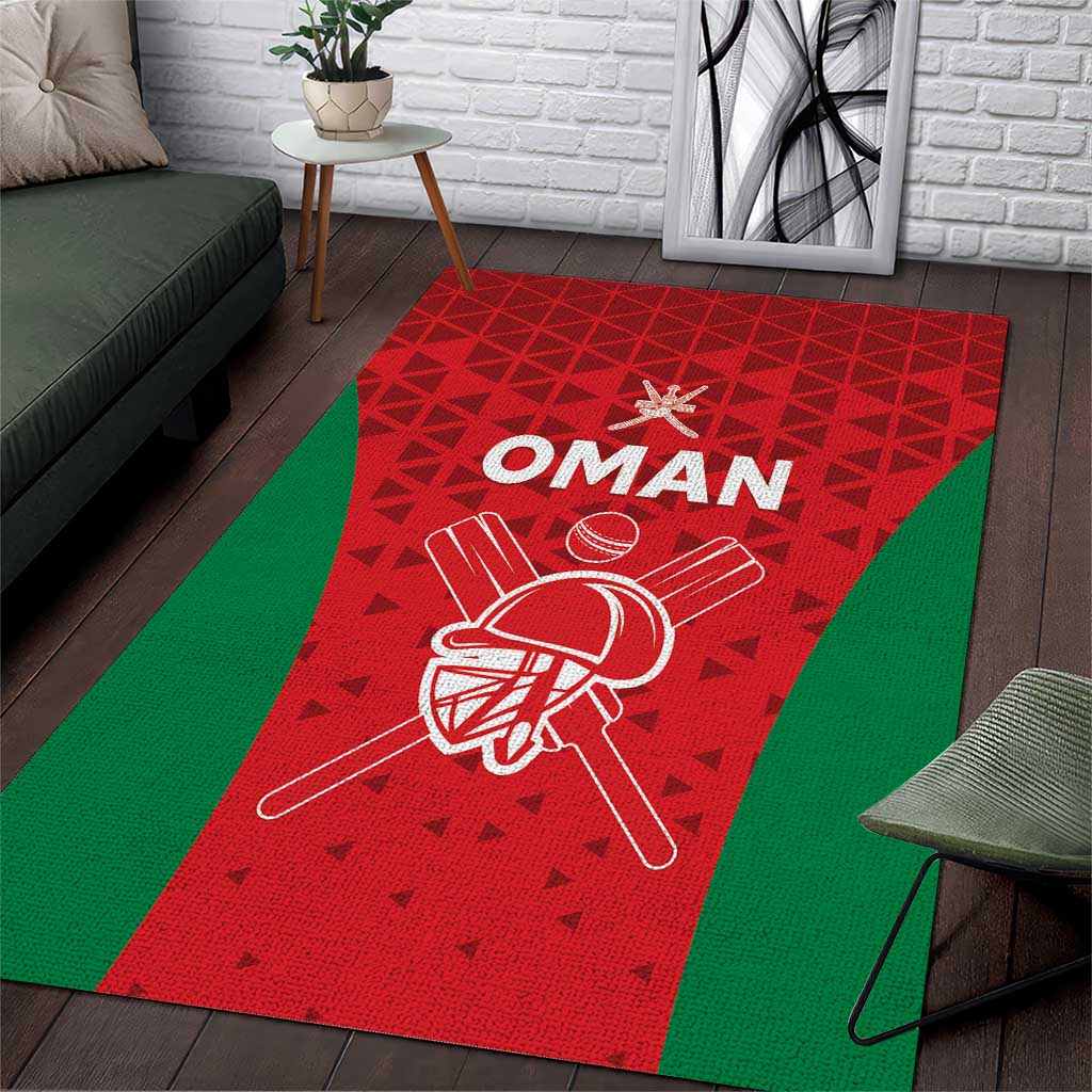 Oman Cricket Area Rug Team Oman Come On - Wonder Print Shop