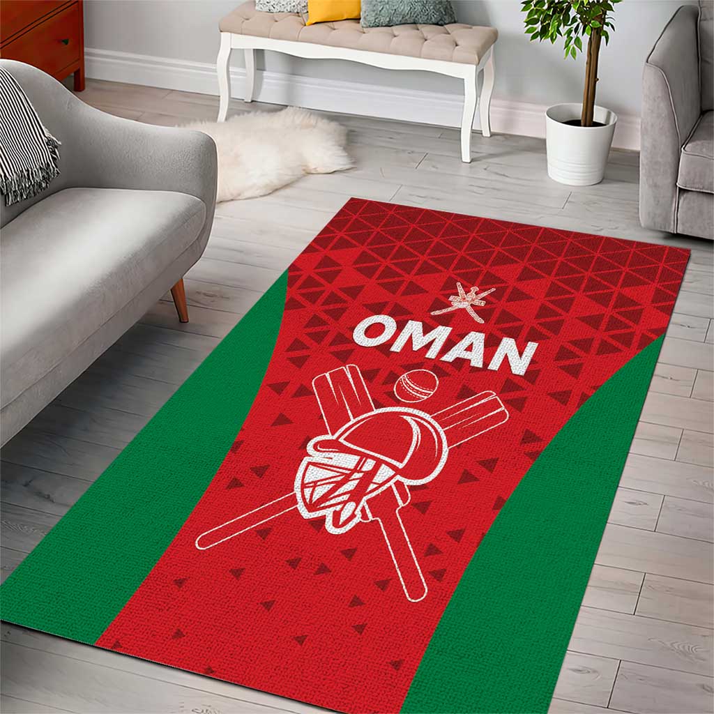 Oman Cricket Area Rug Team Oman Come On - Wonder Print Shop
