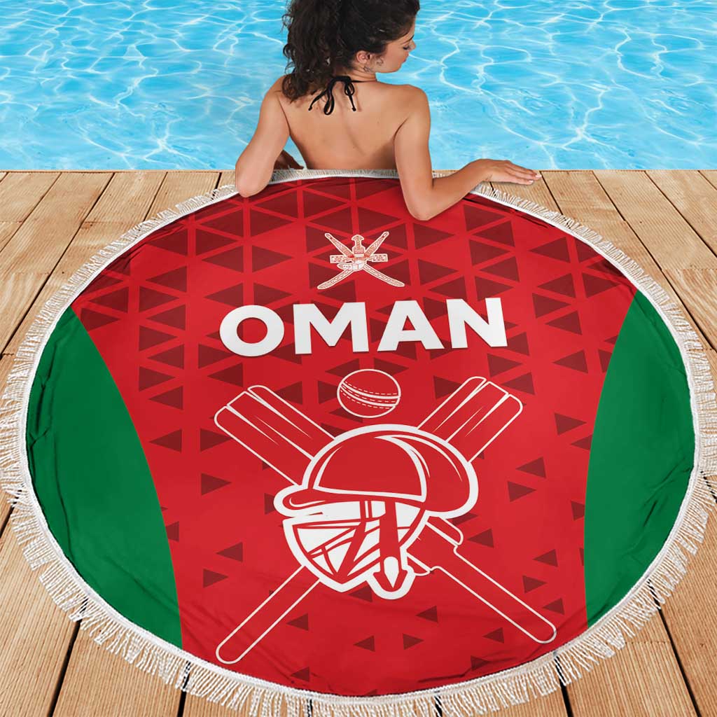 Oman Cricket Beach Blanket Team Oman Come On - Wonder Print Shop