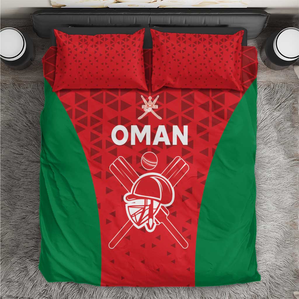 Oman Cricket Bedding Set Team Oman Come On - Wonder Print Shop
