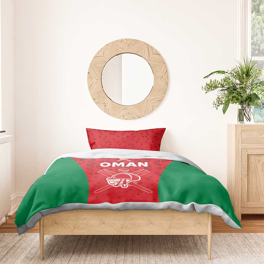 Oman Cricket Bedding Set Team Oman Come On - Wonder Print Shop