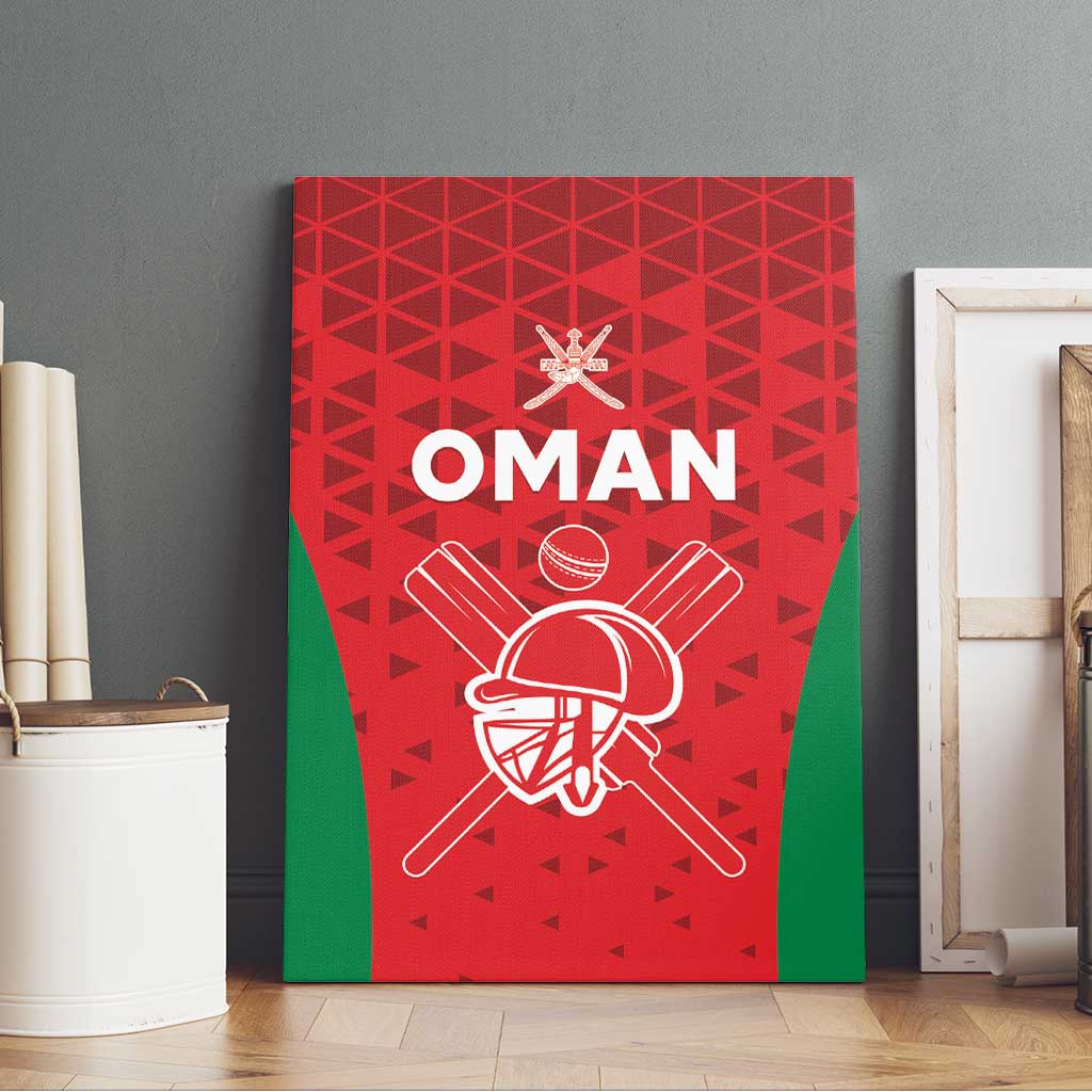 Oman Cricket Canvas Wall Art Team Oman Come On - Wonder Print Shop