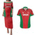 Custom Oman Cricket Couples Matching Puletasi and Hawaiian Shirt Team Oman Come On - Wonder Print Shop