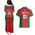 Custom Oman Cricket Couples Matching Puletasi and Hawaiian Shirt Team Oman Come On - Wonder Print Shop