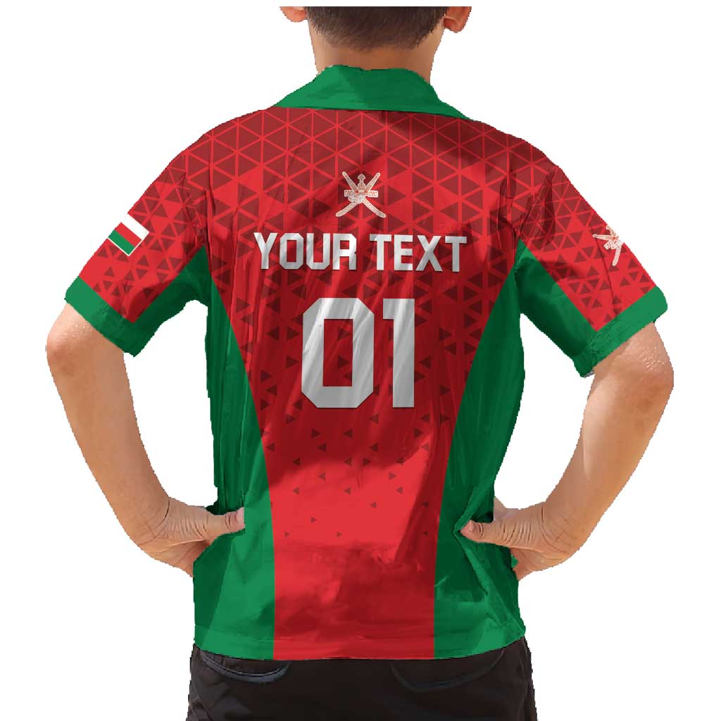 Custom Oman Cricket Family Matching Mermaid Dress and Hawaiian Shirt Team Oman Come On - Wonder Print Shop