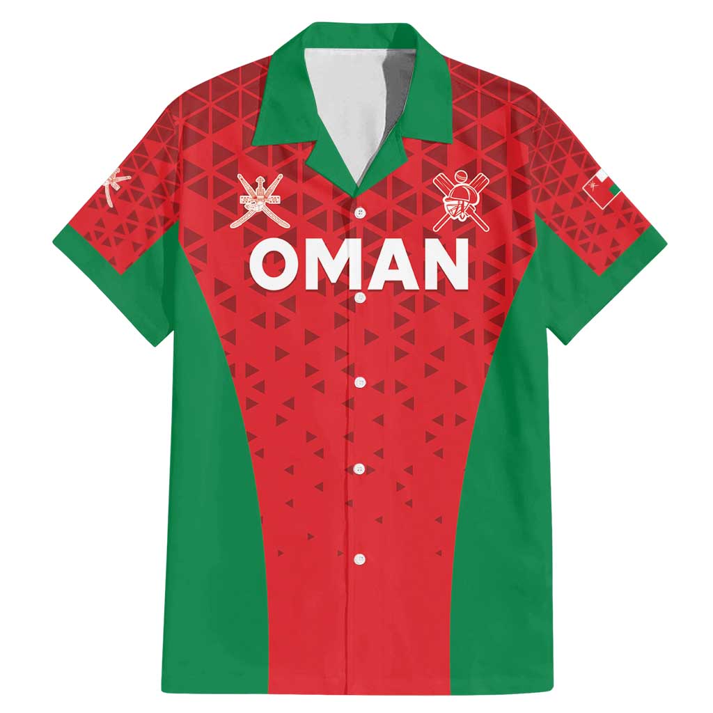 Custom Oman Cricket Family Matching Mermaid Dress and Hawaiian Shirt Team Oman Come On - Wonder Print Shop