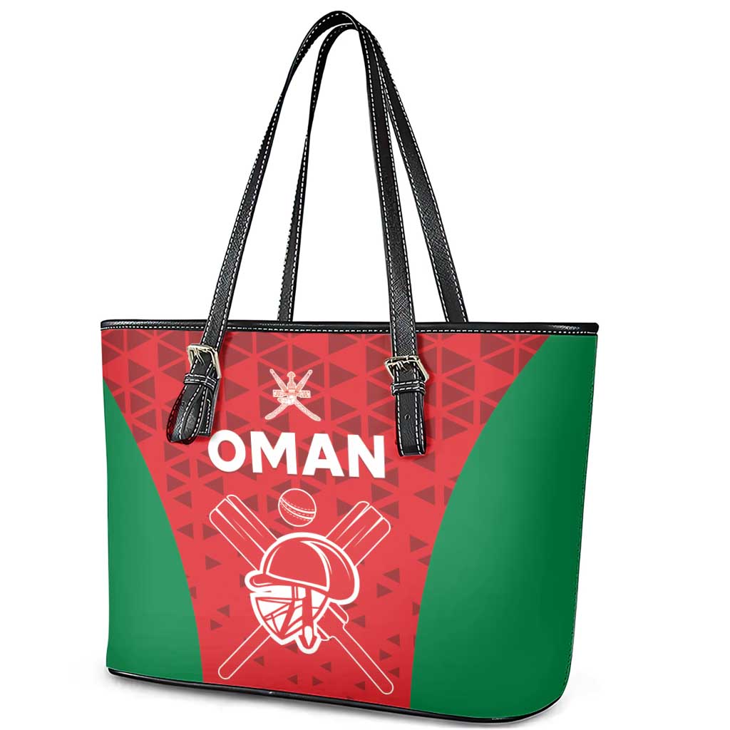 Oman Cricket Leather Tote Bag Team Oman Come On - Wonder Print Shop
