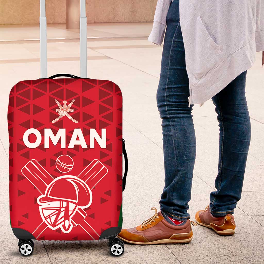 Oman Cricket Luggage Cover Team Oman Come On - Wonder Print Shop