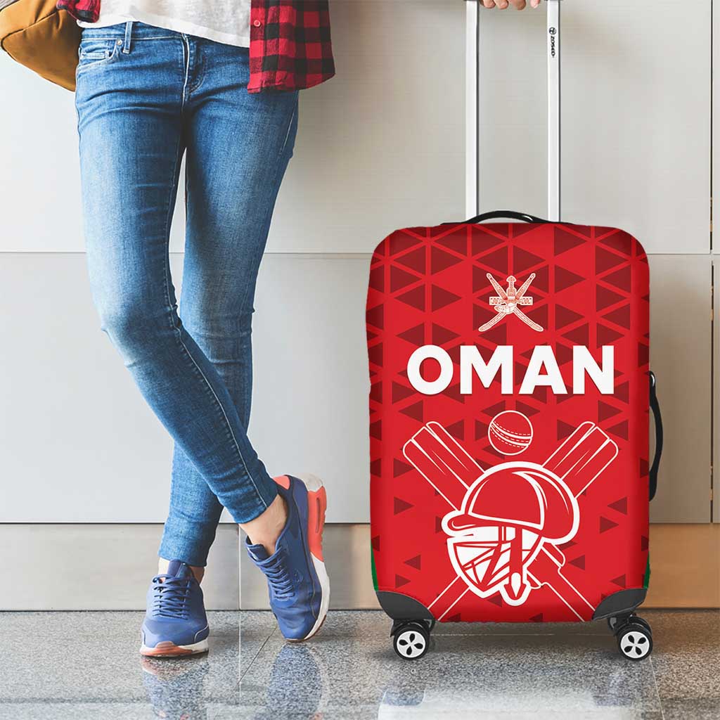 Oman Cricket Luggage Cover Team Oman Come On - Wonder Print Shop