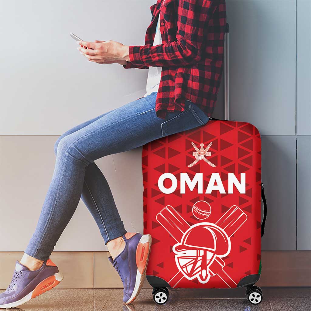 Oman Cricket Luggage Cover Team Oman Come On - Wonder Print Shop