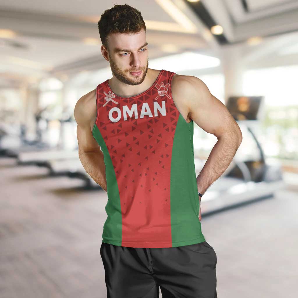 Custom Oman Cricket Men Tank Top Team Oman Come On - Wonder Print Shop