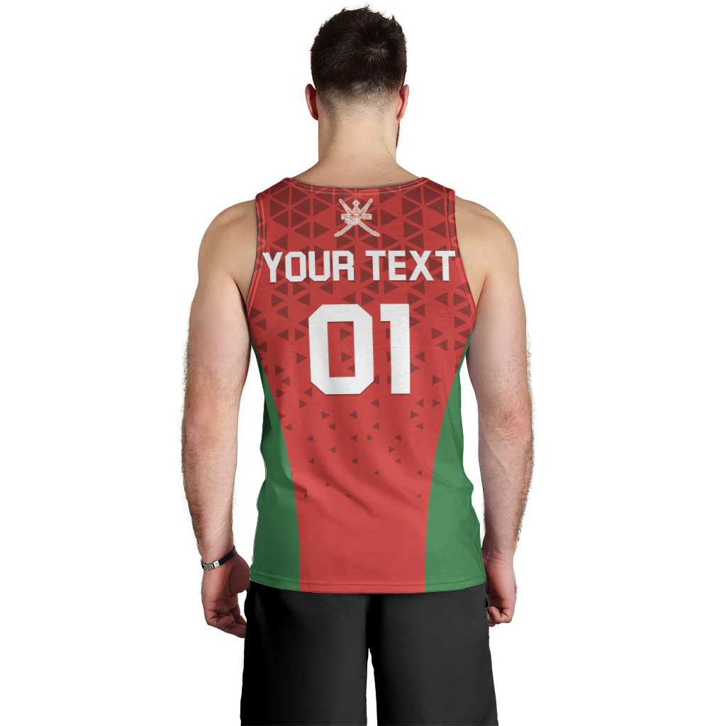 Custom Oman Cricket Men Tank Top Team Oman Come On - Wonder Print Shop