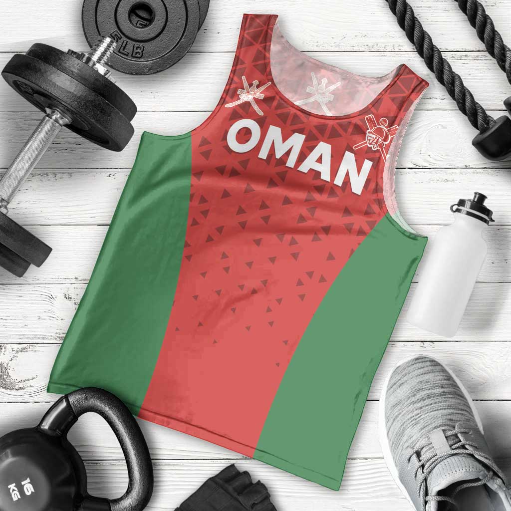 Custom Oman Cricket Men Tank Top Team Oman Come On - Wonder Print Shop