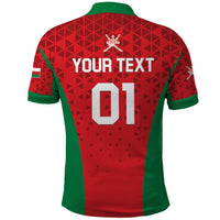 Custom Oman Cricket Polo Shirt Team Oman Come On - Wonder Print Shop