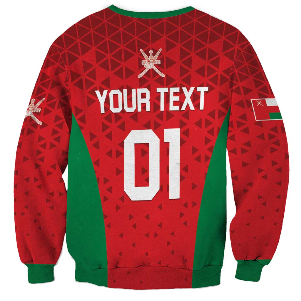 Custom Oman Cricket Sweatshirt Team Oman Come On - Wonder Print Shop