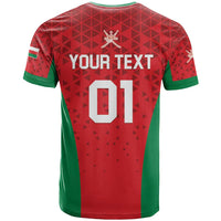 Custom Oman Cricket T Shirt Team Oman Come On - Wonder Print Shop