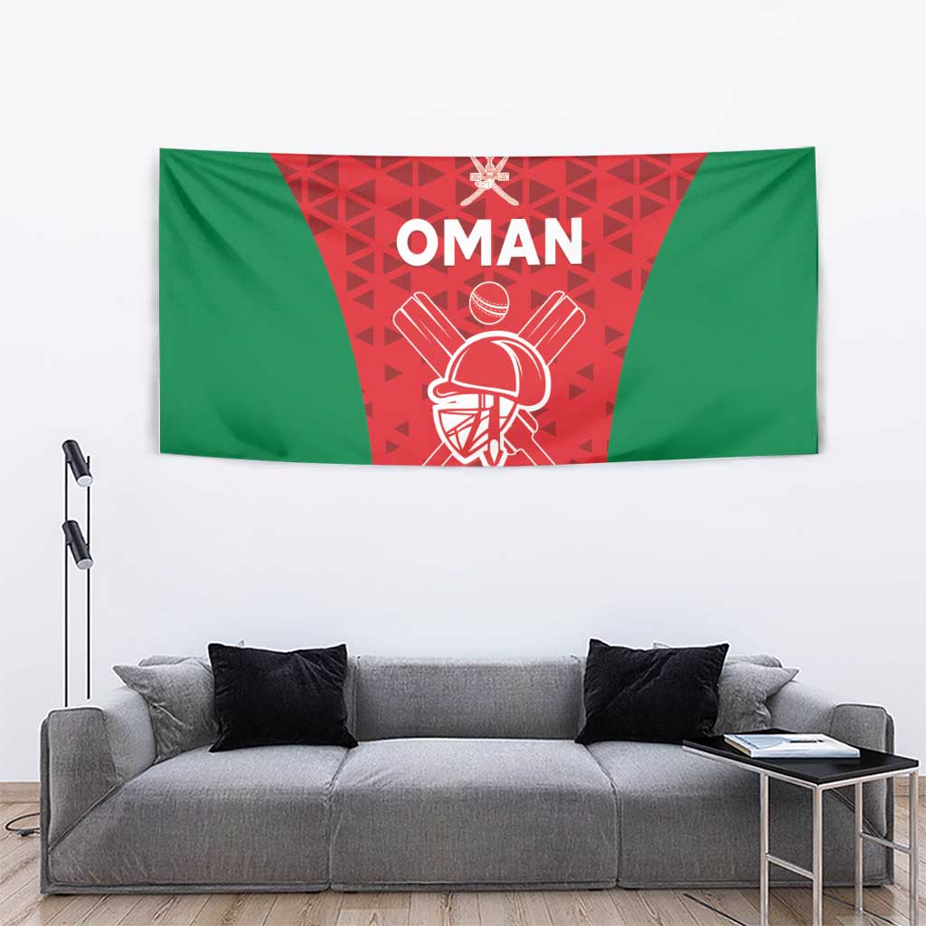 Oman Cricket Tapestry Team Oman Come On - Wonder Print Shop