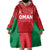 Custom Oman Cricket Wearable Blanket Hoodie Team Oman Come On - Wonder Print Shop