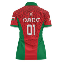 Custom Oman Cricket Women Polo Shirt Team Oman Come On - Wonder Print Shop
