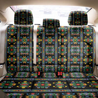 Regalia Stripe Floral Pattern Back Car Seat Cover Colorful Attractive - Wonder Print Shop