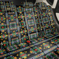 Regalia Stripe Floral Pattern Back Car Seat Cover Colorful Attractive - Wonder Print Shop