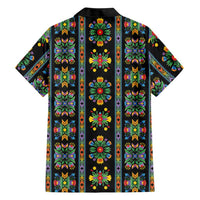 Regalia Stripe Floral Pattern Family Matching Puletasi and Hawaiian Shirt Colorful Attractive - Wonder Print Shop
