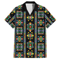 Regalia Stripe Floral Pattern Hawaiian Shirt Colorful Attractive - Wonder Print Shop