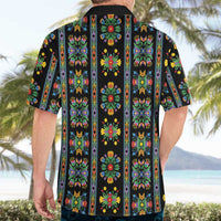 Regalia Stripe Floral Pattern Hawaiian Shirt Colorful Attractive - Wonder Print Shop