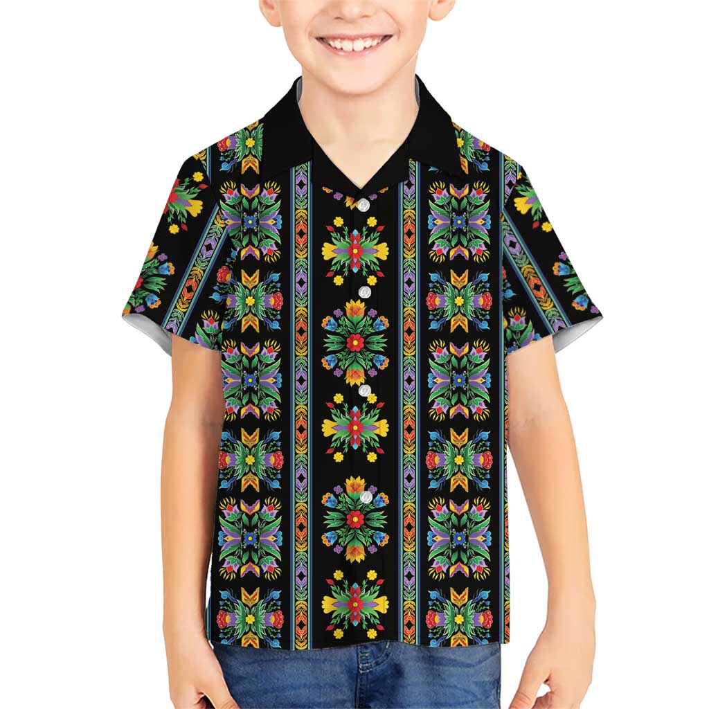 Regalia Stripe Floral Pattern Hawaiian Shirt Colorful Attractive - Wonder Print Shop