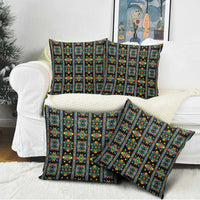 Regalia Stripe Floral Pattern Pillow Cover Colorful Attractive - Wonder Print Shop