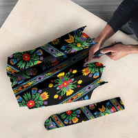 Regalia Stripe Floral Pattern Umbrella Colorful Attractive - Wonder Print Shop