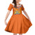 Netherlands Queen Day 2024 Family Matching Short Sleeve Bodycon Dress and Hawaiian Shirt Nederland Koningsdag Orange Tulips - Wonder Print Shop