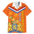 Netherlands Queen Day 2024 Family Matching Tank Maxi Dress and Hawaiian Shirt Nederland Koningsdag Orange Tulips - Wonder Print Shop